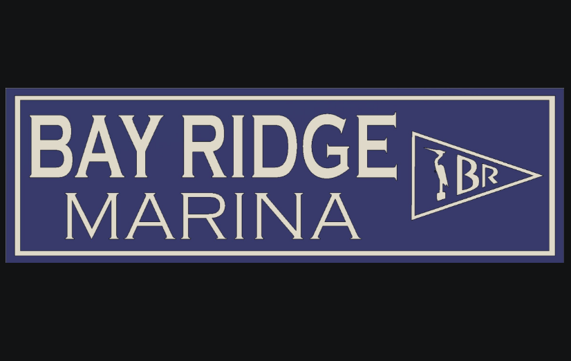 Fusion 360 CAD model of marina wayfinding sign