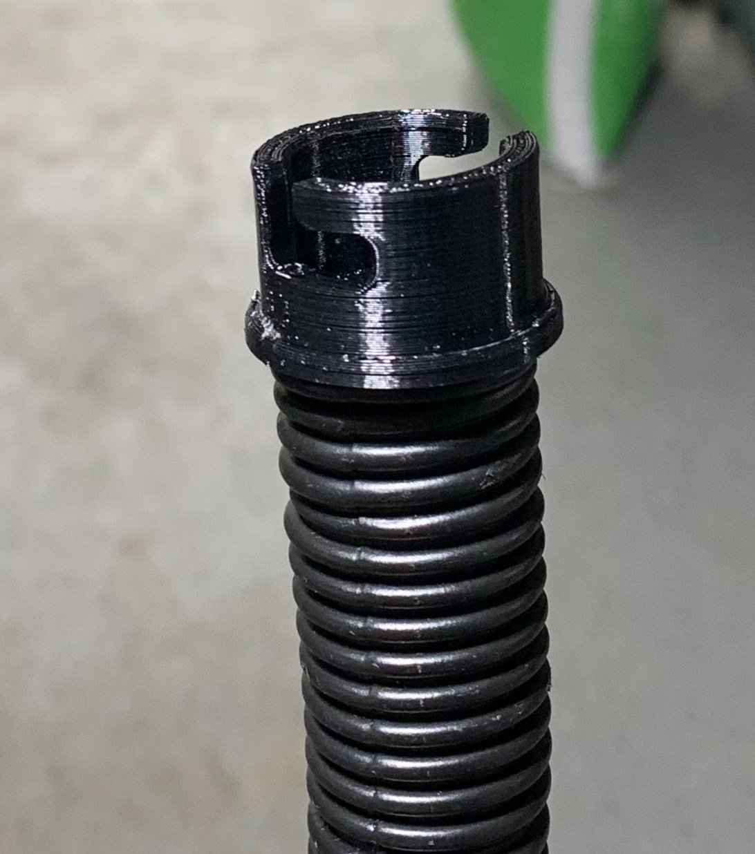 Functional 3D printed wing foil pump adapter